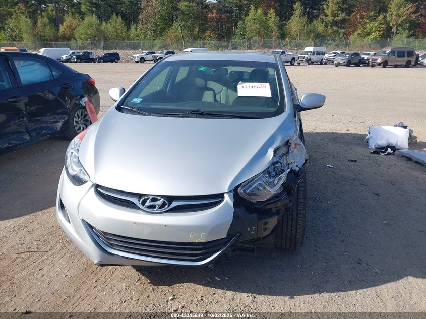 2013 HYUNDAI ELANTRA GLS - 5NPDH4AE7DH196149
