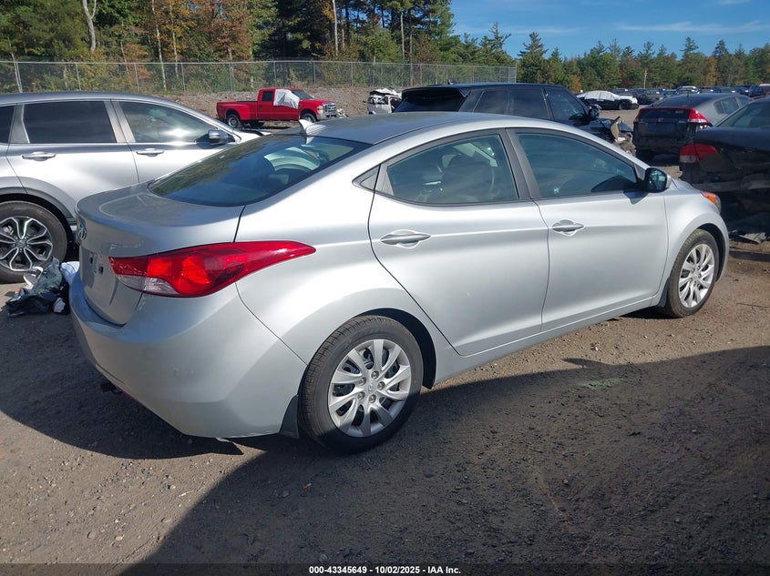 2013 HYUNDAI ELANTRA GLS - 5NPDH4AE7DH196149