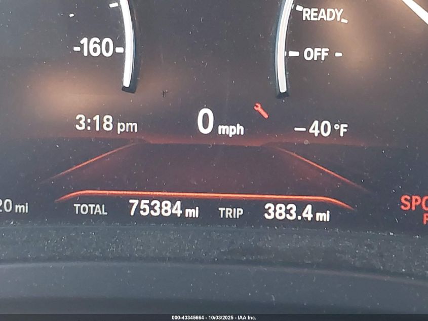 2019 BMW X3 xDrive30I VIN: 5UXTR9C54KLE11869 Lot: 43345664