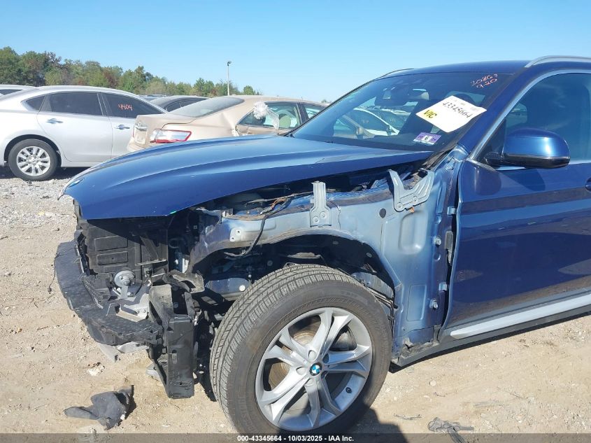 2019 BMW X3 xDrive30I VIN: 5UXTR9C54KLE11869 Lot: 43345664