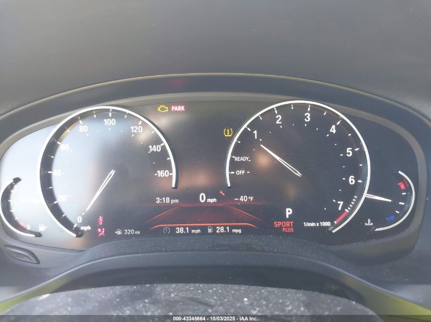 2019 BMW X3 xDrive30I VIN: 5UXTR9C54KLE11869 Lot: 43345664