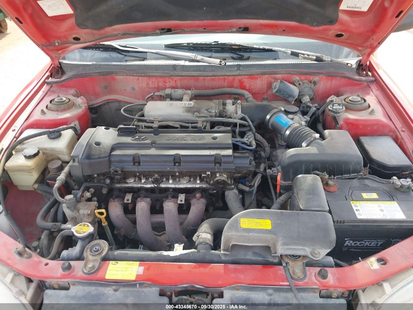 1997 Hyundai Elantra VIN: KMHJF24M1VU506900 Lot: 43345670