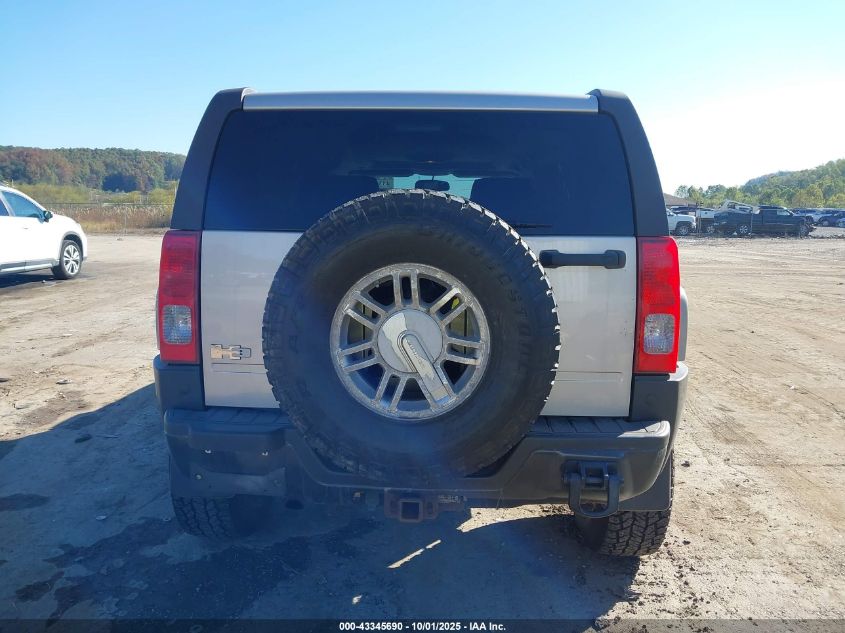 2007 Hummer H3 Suv VIN: 5GTDN13E678212437 Lot: 43345690
