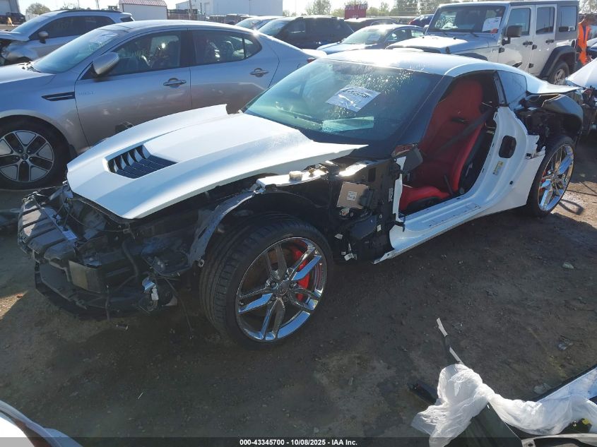2016 CHEVROLET CORVETTE STINGRAY Z51 1G1YJ2D74G5111529