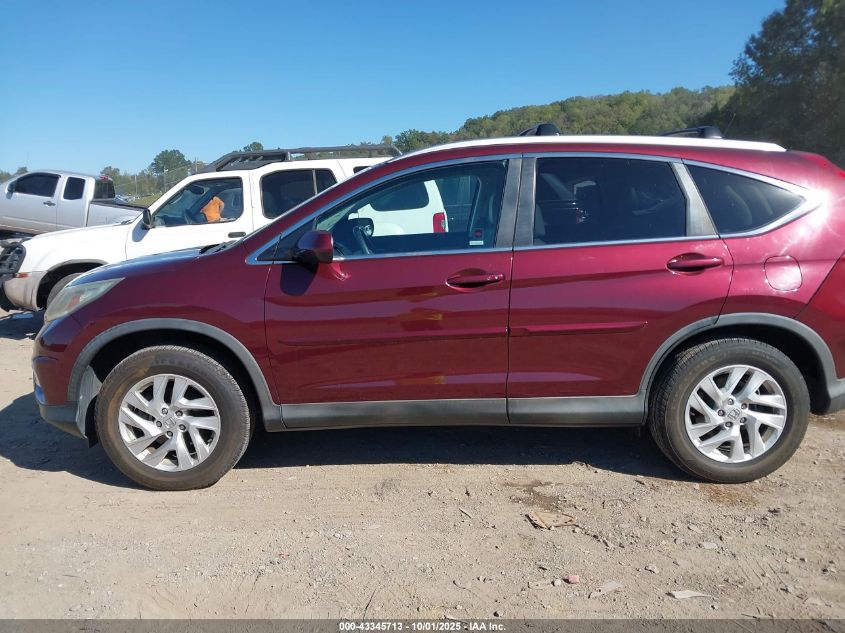 2015 Honda Cr-V Ex-L VIN: 2HKRM4H75FH651706 Lot: 43345713