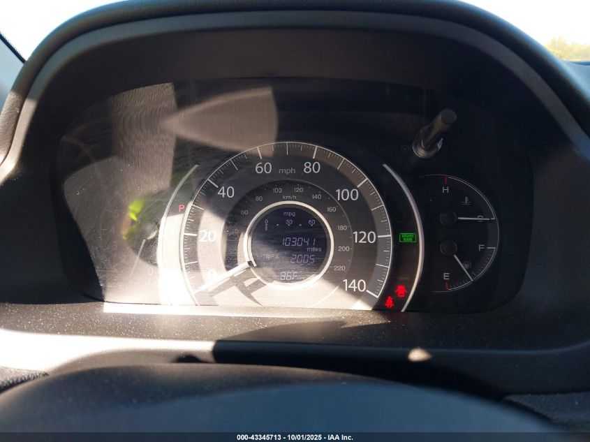 2015 Honda Cr-V Ex-L VIN: 2HKRM4H75FH651706 Lot: 43345713