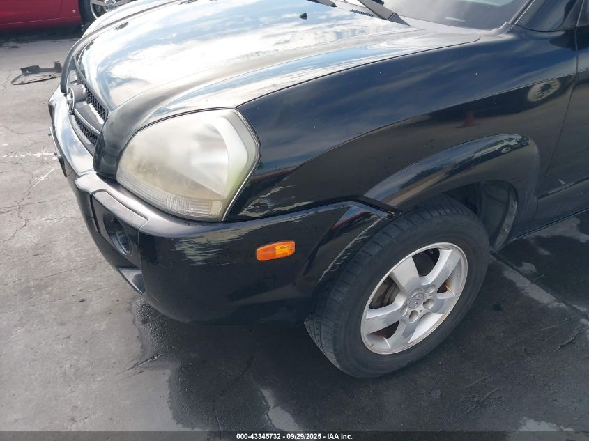 2006 Hyundai Tucson Gl VIN: KM8JM12B26U252732 Lot: 43345732