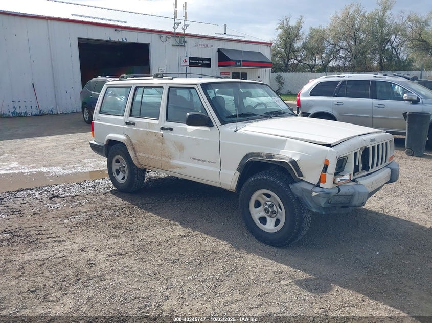 1J4FF48S91L598198 2001 Jeep Cherokee Sport auction photo 1