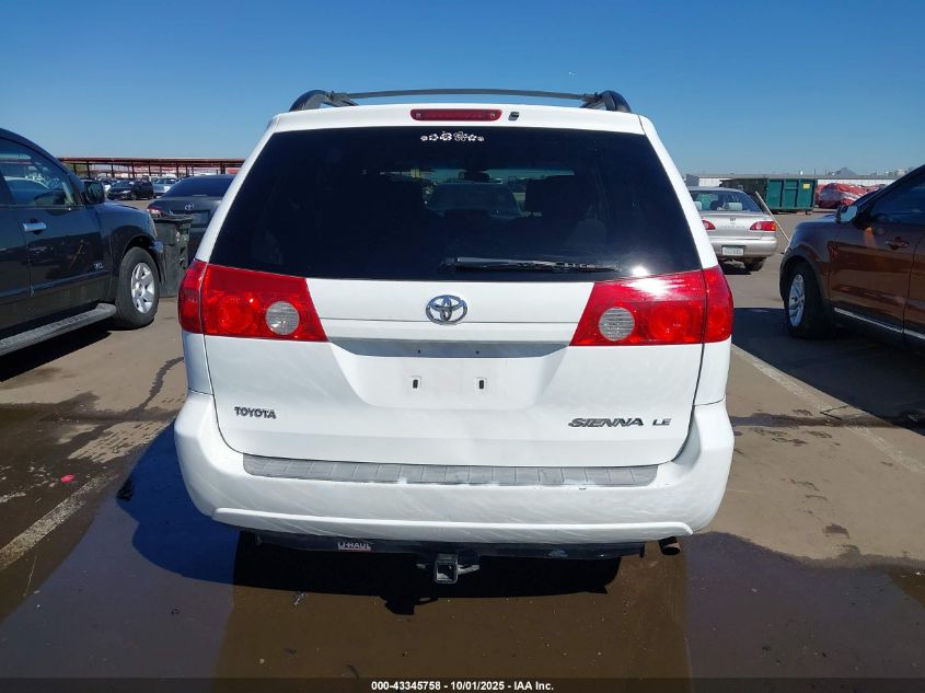2008 Toyota Sienna Le VIN: 5TDZK23C48S123375 Lot: 43345758