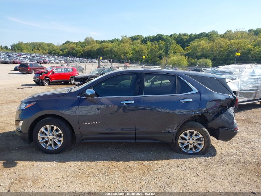 2018 Chevrolet Equinox Lt VIN: 3GNAXJEV4JS555710 Lot: 43345801