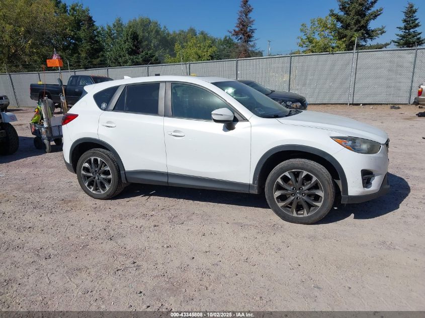 2016 Mazda Cx-5 Grand Touring VIN: JM3KE4DY1G0752292 Lot: 43345808