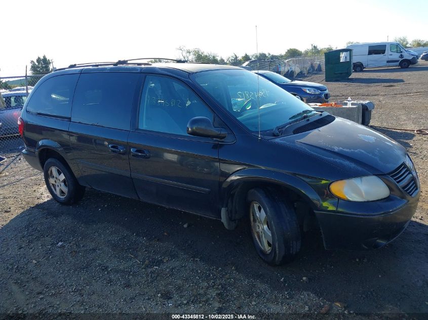 2007 Dodge Grand Caravan Sxt VIN: 2D4GP44L57R306765 Lot: 43345812