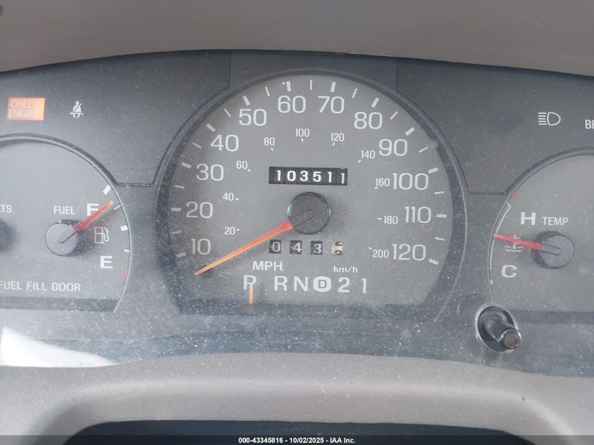 1999 Mercury Grand Marquis VIN: 2MEEM74W2XX727269 Lot: 43345816