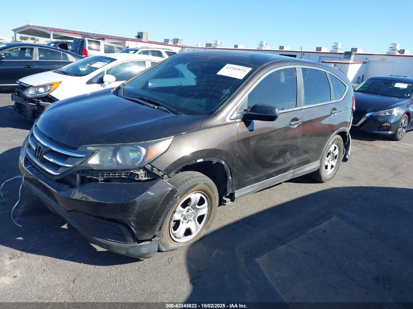 2014 Honda Cr-V Lx VIN: 5J6RM3H37EL013470 Lot: 43345822