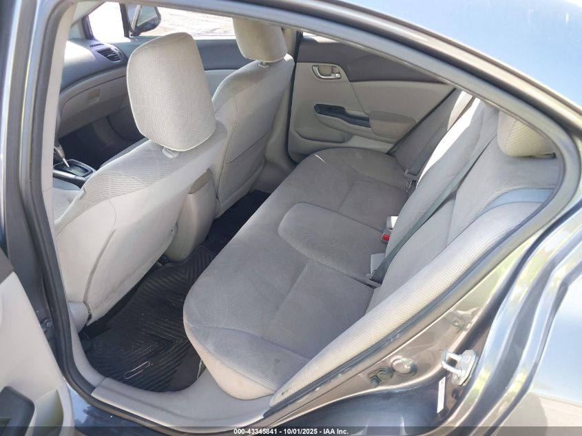 2012 Honda Civic Lx VIN: 19XFB2F57CE015240 Lot: 43345841