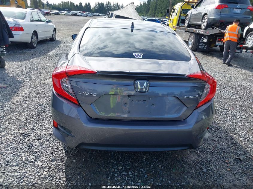 2016 Honda Civic Touring VIN: 19XFC1F95GE203240 Lot: 43345848