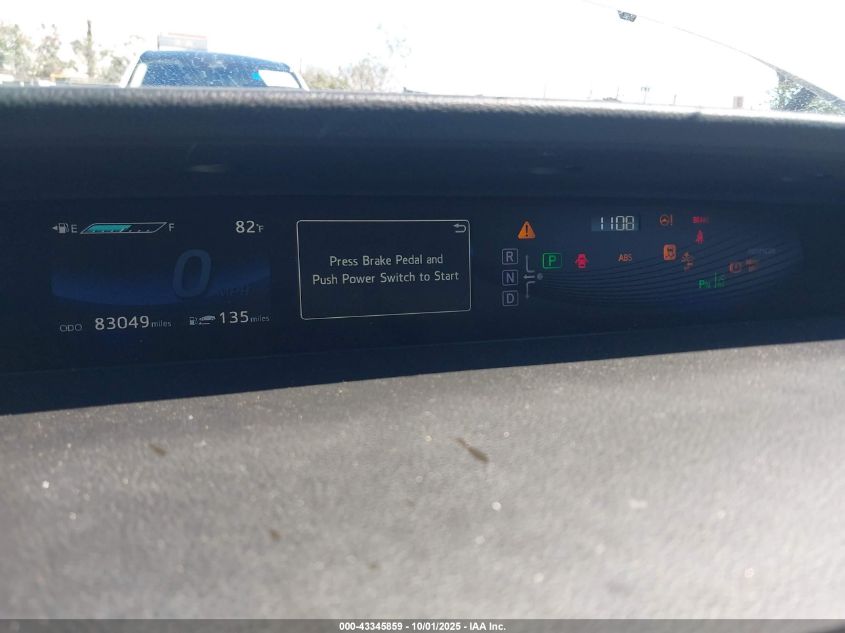 2017 Toyota Mirai VIN: JTDBVRBD6HA001593 Lot: 43345859