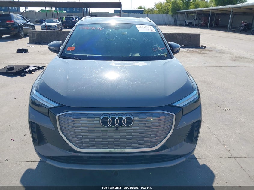 2023 Audi Q4 E-Tron Premium Plus 40 Rwd VIN: WA1BCBFZ5PP009239 Lot: 43345874