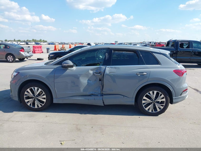 2023 Audi Q4 E-Tron Premium Plus 40 Rwd VIN: WA1BCBFZ5PP009239 Lot: 43345874