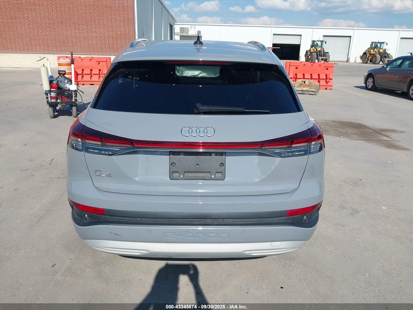 2023 Audi Q4 E-Tron Premium Plus 40 Rwd VIN: WA1BCBFZ5PP009239 Lot: 43345874