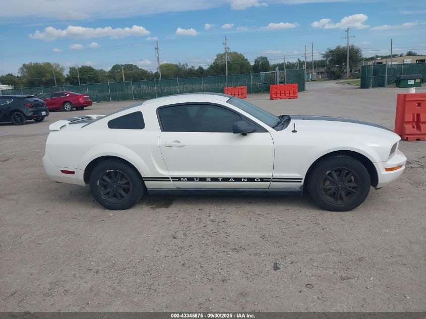 2006 Ford Mustang V6 VIN: 1ZVFT80N065187258 Lot: 43345875