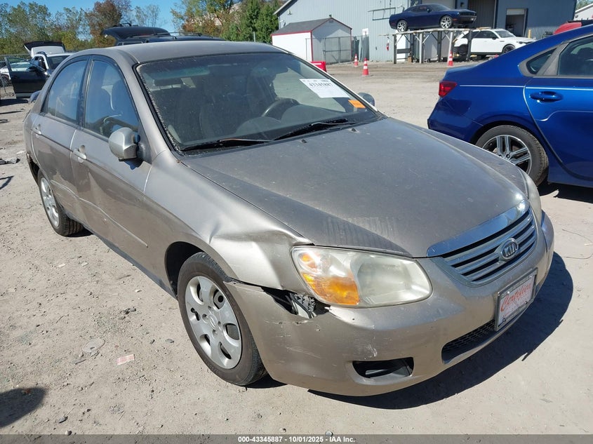 KIA SPECTRA 2008. Lot# 43345887. VIN KNAFE121585494164. Photo 1