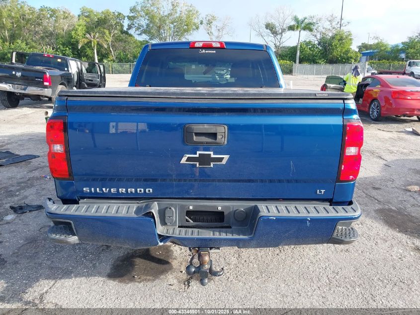 2018 Chevrolet Silverado 1500 2Lt VIN: 3GCUKREC4JG394943 Lot: 43345901