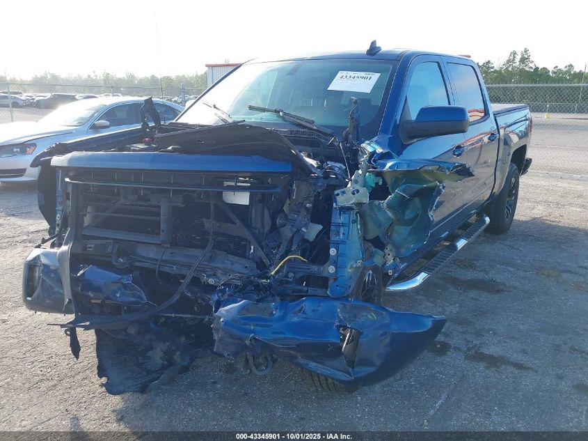 2018 Chevrolet Silverado 1500 2Lt VIN: 3GCUKREC4JG394943 Lot: 43345901