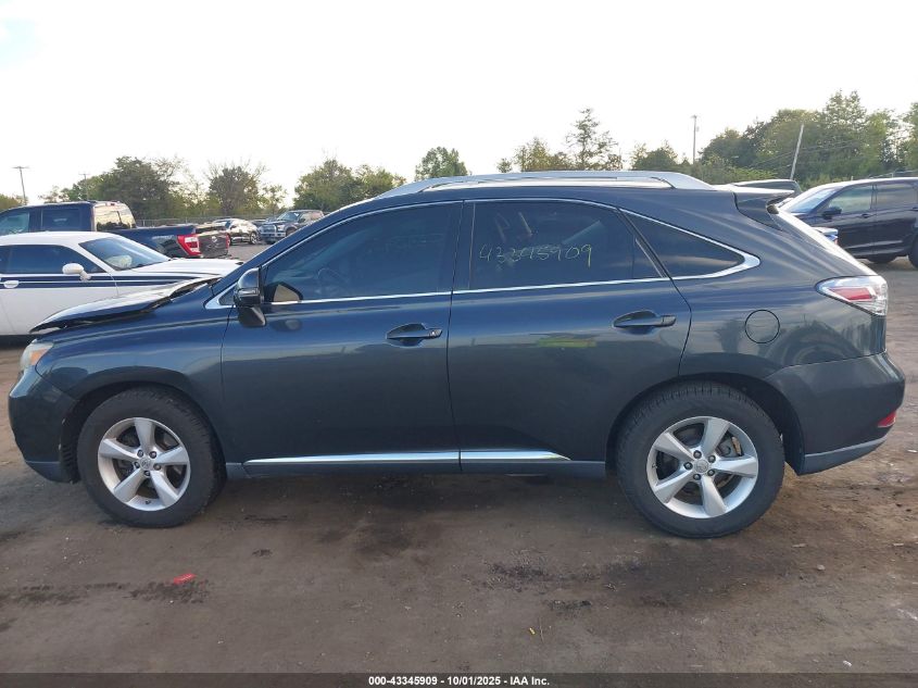 2010 Lexus Rx 350 VIN: 2T2BK1BA0AC056702 Lot: 43345909