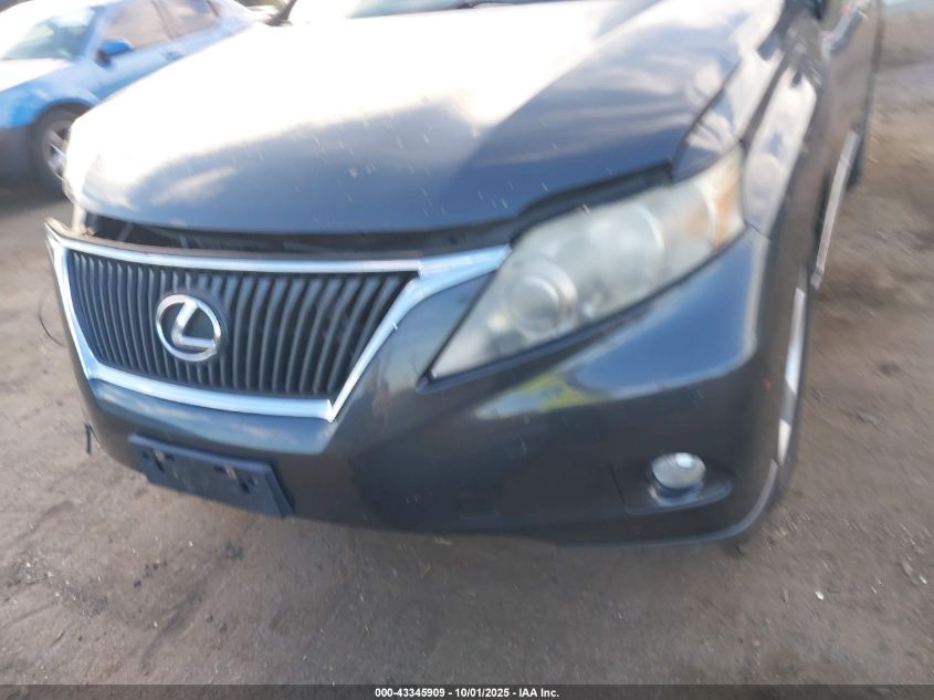 2010 Lexus Rx 350 VIN: 2T2BK1BA0AC056702 Lot: 43345909