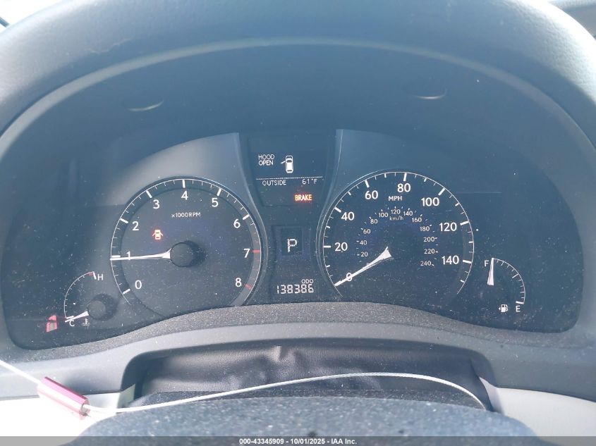 2010 Lexus Rx 350 VIN: 2T2BK1BA0AC056702 Lot: 43345909