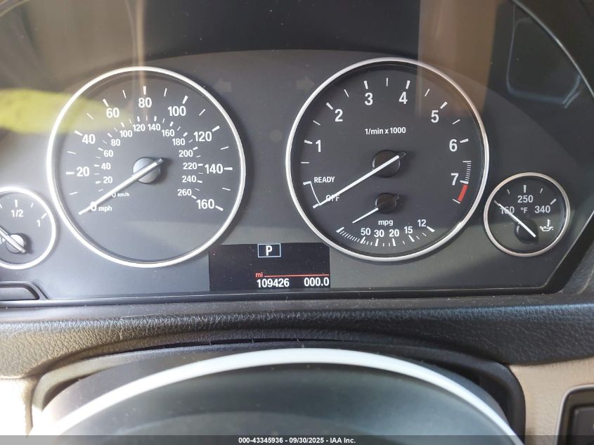 2014 BMW 328I VIN: WBA3A5G50ENP33004 Lot: 43345936