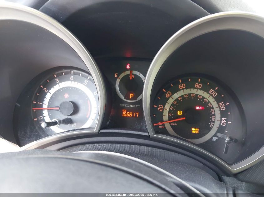 2011 Scion Tc VIN: JTKJF5C71B3011284 Lot: 43345940