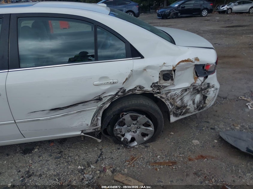 5NPET46C78H394388 2008 HYUNDAI SONATA photo no. 6