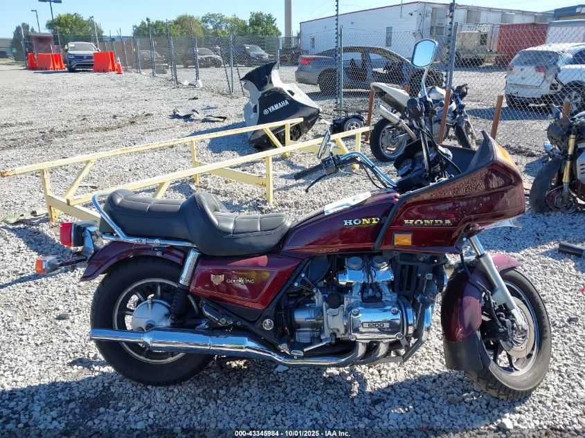 1984 Honda Gl1200 VIN: 1HFSC1407EA000424 Lot: 43345984