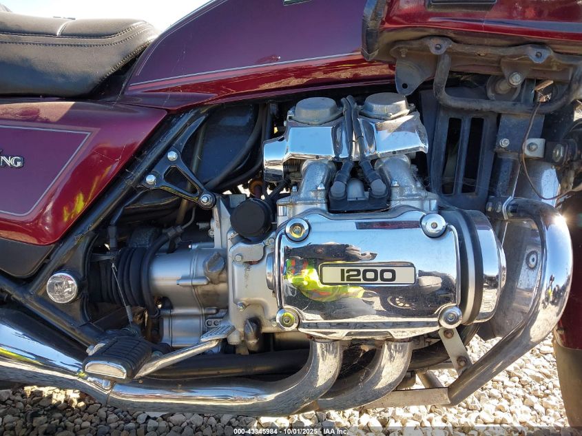 1984 Honda Gl1200 VIN: 1HFSC1407EA000424 Lot: 43345984