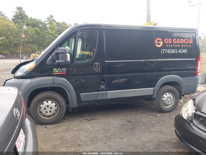 2015 Ram Promaster 1500 Low Roof VIN: 3C6TRVNG3FE510582 Lot: 43345990