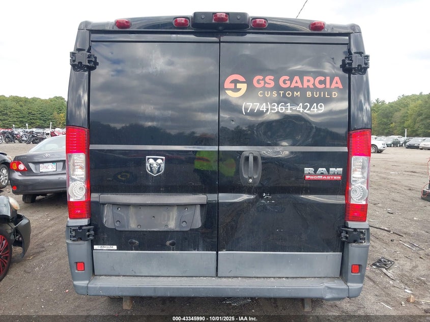 2015 Ram Promaster 1500 Low Roof VIN: 3C6TRVNG3FE510582 Lot: 43345990