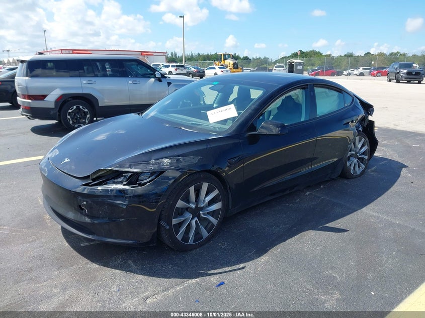 5YJ3E1EA5RF751762 2024 TESLA MODEL 3 photo no. 2