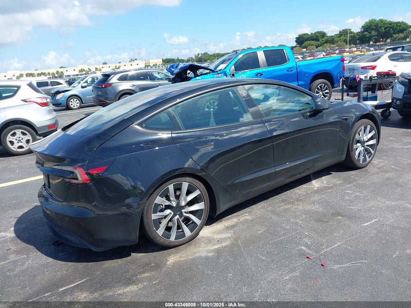 5YJ3E1EA5RF751762 2024 TESLA MODEL 3 photo no. 4