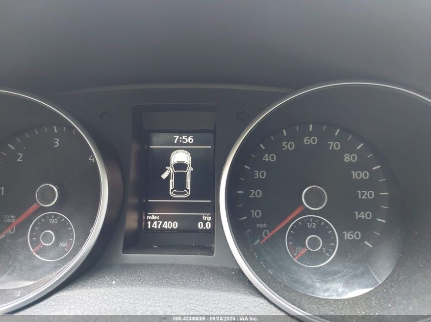 2011 Volkswagen Jetta Sportwagen 2.0L Tdi VIN: 3VWPL8AJ7BM653126 Lot: 43346009