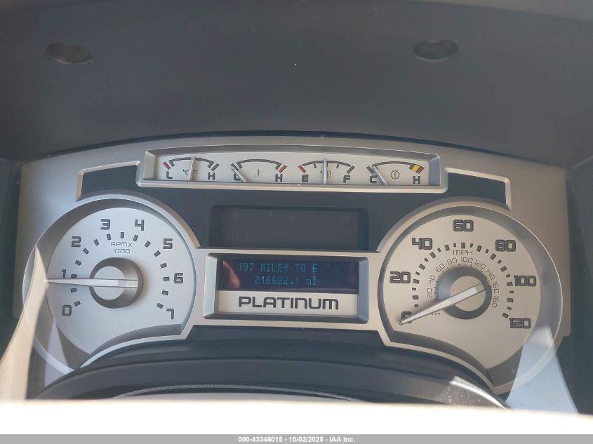 2009 Ford F-150 King Ranch/Lariat/Platinum/Xl/Xlt VIN: 1FTPW12V99FB12060 Lot: 43346015