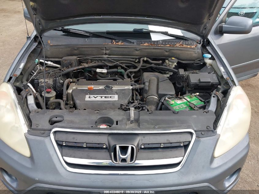 2005 Honda Cr-V Se VIN: SHSRD78905U338538 Lot: 43346019