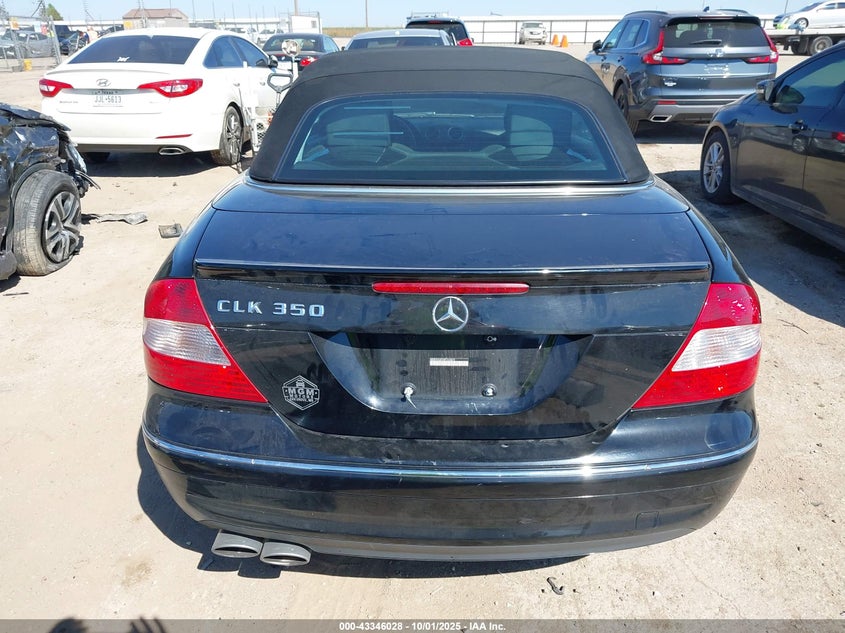 2009 Mercedes-Benz Clk 350 VIN: WDBTK56FX9F263072 Lot: 43346028