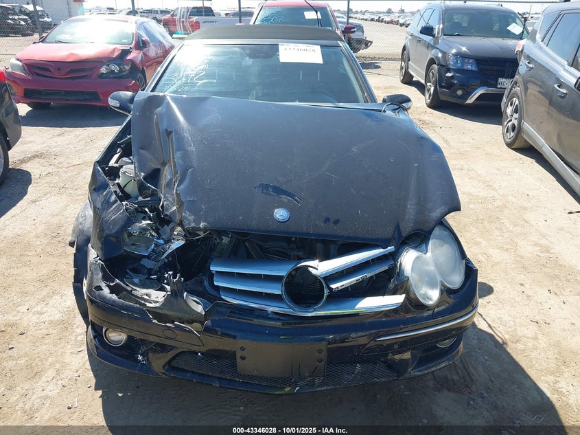 2009 Mercedes-Benz Clk 350 VIN: WDBTK56FX9F263072 Lot: 43346028