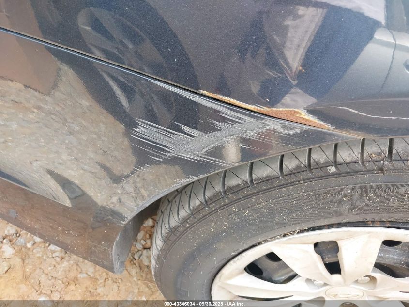 2013 Hyundai Sonata Gls VIN: 5NPEB4AC9DH593379 Lot: 43346034