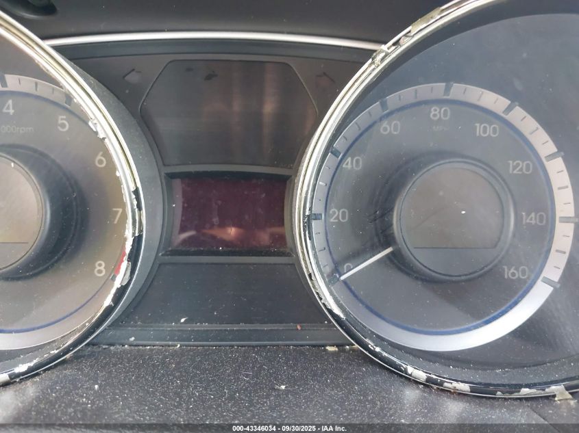 2013 Hyundai Sonata Gls VIN: 5NPEB4AC9DH593379 Lot: 43346034