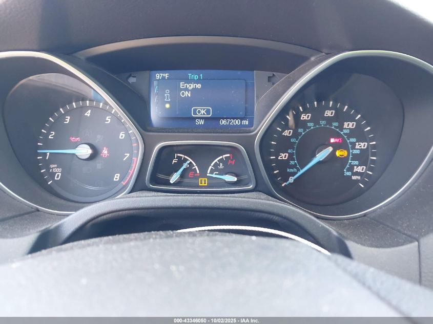 2014 Ford Focus Se VIN: 1FADP3K28EL457891 Lot: 43346050