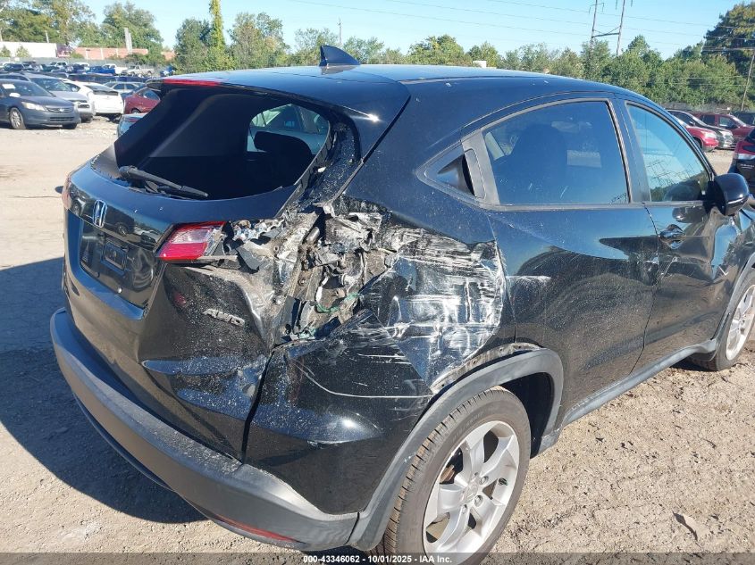 2017 Honda Hr-V Ex VIN: 3CZRU6H50HM705172 Lot: 43346062