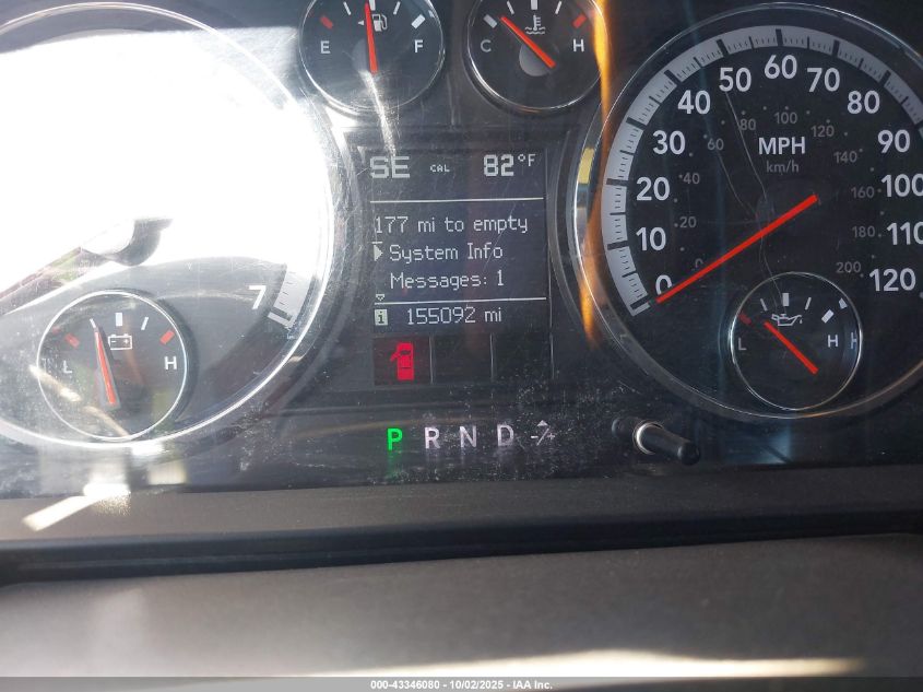 2009 Dodge Ram 1500 Slt/Sport/Trx VIN: 1D3HV13T29S706539 Lot: 43346080